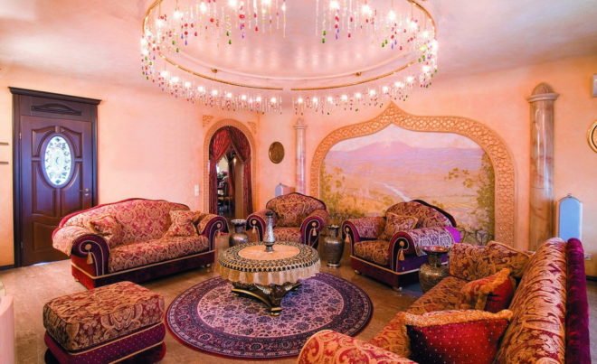 Розкіш і вишуканість фіолетовою спальні