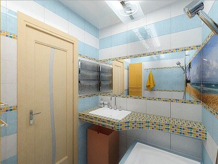 Плитка мозаїка для ванної, переваги і недоліки матеріалу