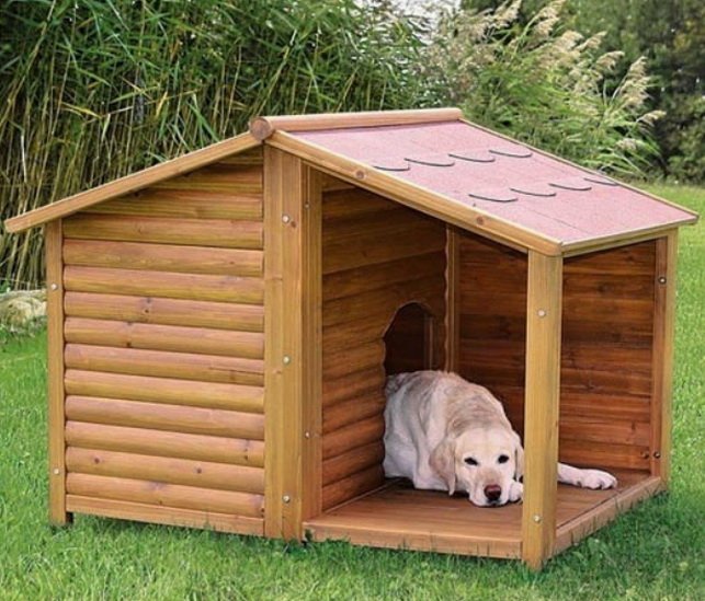 Зробити теплу собачу будку