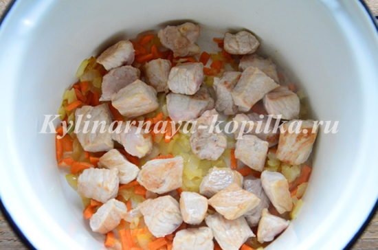 Гречка по купецькому зі свининою: рецепт з фото