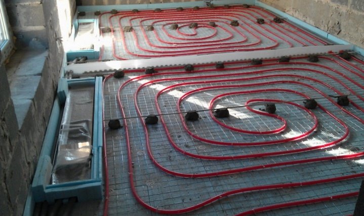 Як робиться опалення внутрипідложні конвекторами