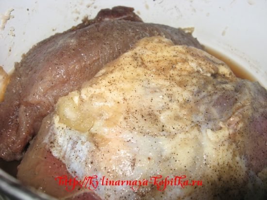 Як смачно запекти мясо