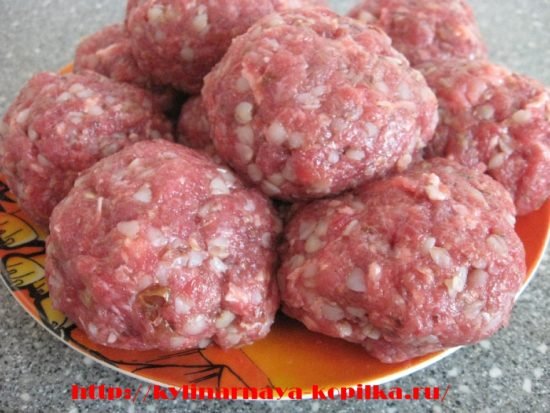 Мясні тефтелі рецепт
