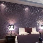 Розкіш і вишуканість фіолетовою спальні