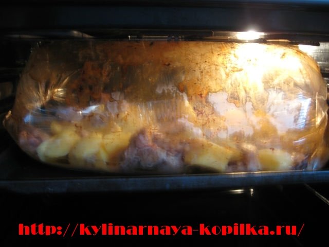 Курка з картоплею. Маринад для курки