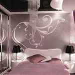 Розкіш і вишуканість фіолетовою спальні