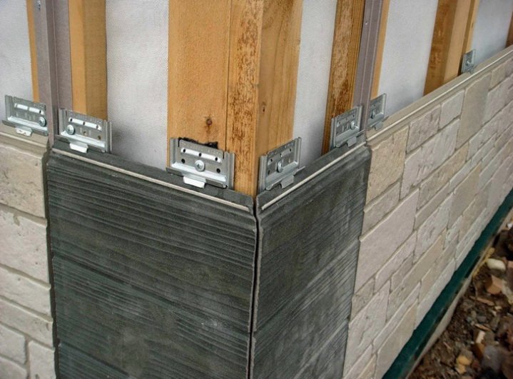 Решетування та оздоблення для вентильованого фасаду