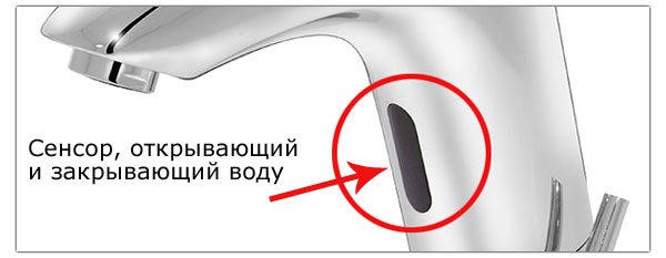 Сенсорний кран для води, переваги і недоліки пристроїв
