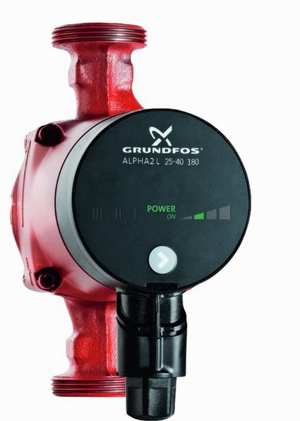 Застосування циркуляційних насосів типу ALPHA