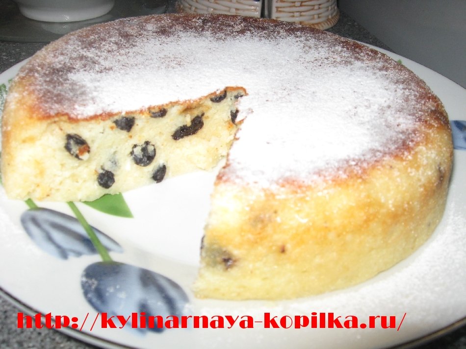 Сирна запіканка в мультиварці
