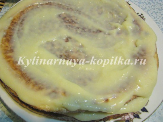 Торт на сковороді: покроковий рецепт з фото