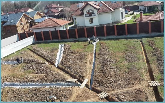 Дренаж ділянки на глинистих грунтах своїми руками: технологія і правила монтажу системи