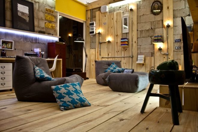 Стиль гранж — еклектика в інтерєрі