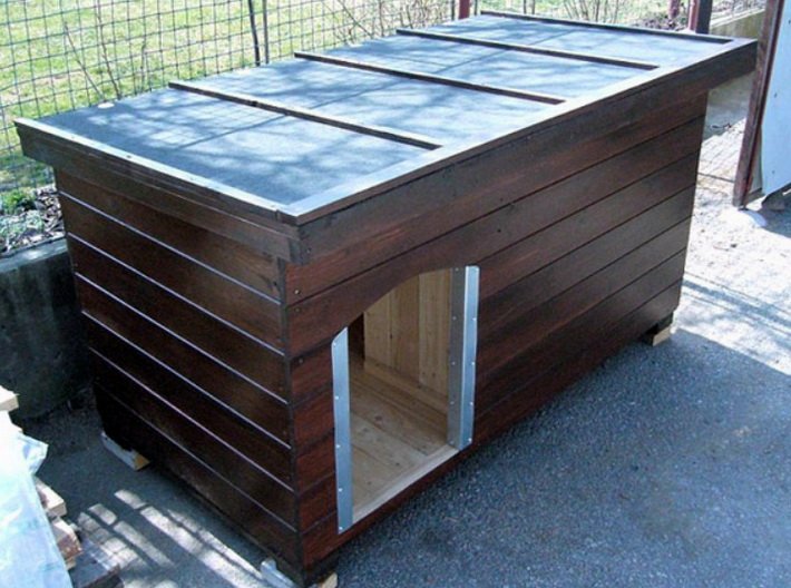 Зробити теплу собачу будку