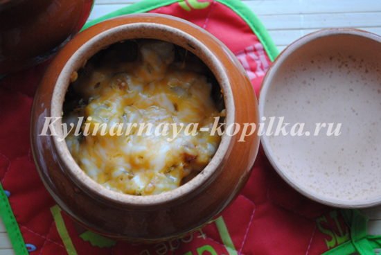 Печеня з мясом, грибами і картоплею в духовці: рецепт з фото