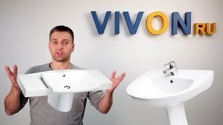 Вибираємо умивальник тюльпан, ціни: як встановити раковину з пєдесталом (відео)