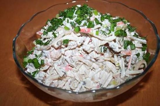 Салати на святковий стіл: рецепти з фото прості і смачні
