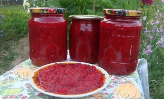 Борщ на зиму в банках: рецепти