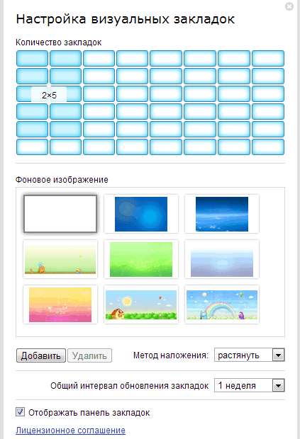 Візуальні закладки яндекс для мозила і гугл хром!