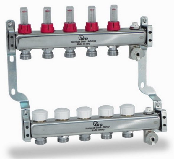 Який колектор теплої підлоги вибрати, як укомплектувати і встановити