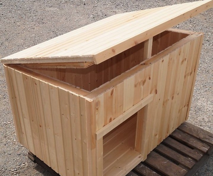 Зробити теплу собачу будку