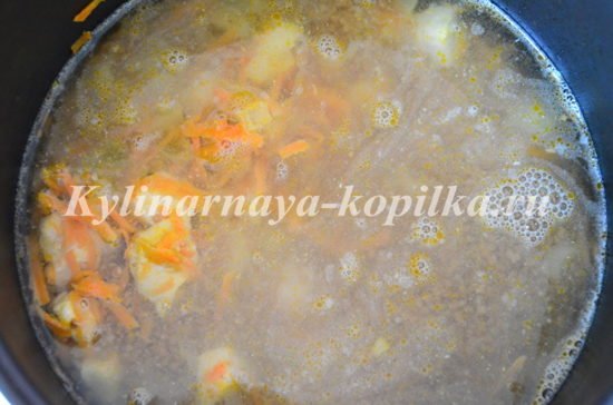 Гречка по купецькому: рецепт з фото в мультиварці