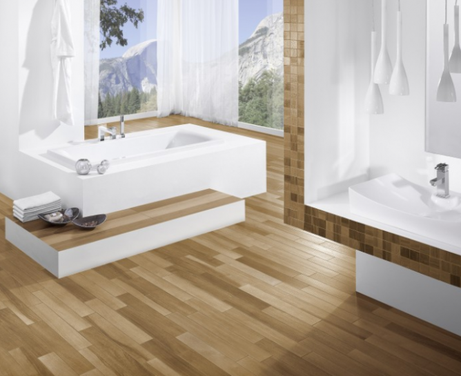 Паркетна дошка або паркет у ванній, що краще