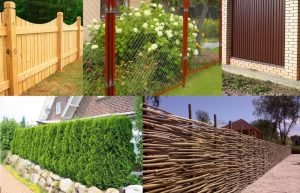 Красивий паркан для заміського будинку: фото галерея готових рішень