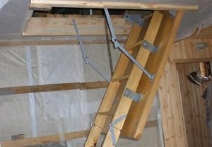 Приставні сходи з дерева своїми руками: види, креслення з розмірами, відео інструкція
