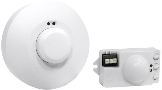 Датчики руху для включення світла   принцип роботи, підключення та регулировк