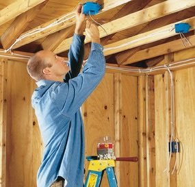 Проводка в бані   схема, як зробити своїми руками і як провести