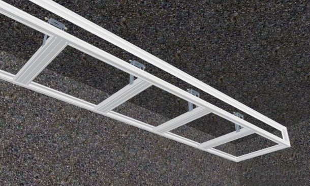 Як зробити короб з гіпсокартону на стелі під натяжну стелю