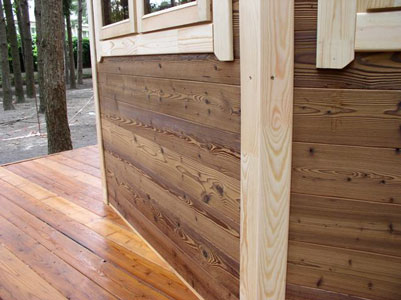 Сучасне рішення — оздоблення фасаду деревом