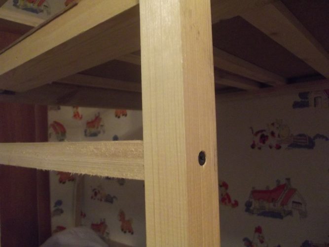 Дитяче двохярусне ліжко своїми руками: креслення, фото і покрокова інструкція