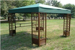 Будуємо намет для дачі своїми руками: покроковий майстер клас і відео