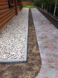 Отмостка з щебеню своїми руками: вибір щебеню, покрокова інструкція по будівництву