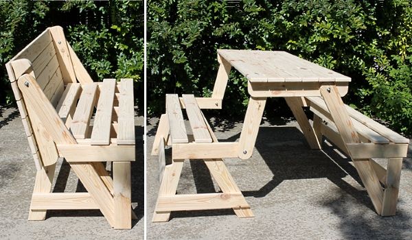 Розкладний стіл своїми руками — креслення та інструкція з фото