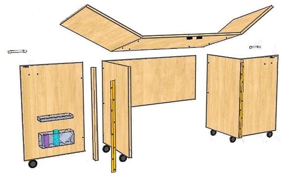 Як зробити стіл для швейної машинки своїми руками