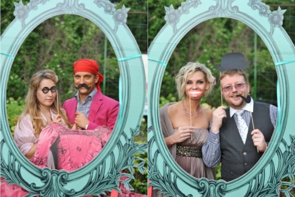Фотозона — веселий атракціон і невідємна частина весільного антуражу