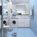 Фото дизайну ванної в блакитних тонах