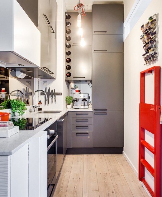 Виступ в кутку кухні