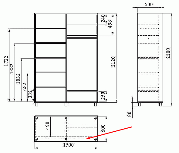 Як красиво зробити шафу на балконі — 2 перевірених варіанти складання для домашніх майстрів