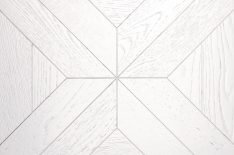 Білий паркет в інтерєрі — фото приклади