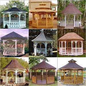 Садова альтанка з двосхилим дахом своїми руками: варіанти проектів, креслення з розмірами, етапи робіт, фото