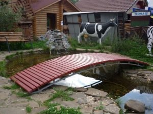 Містки на дачі своїми руками: облагороджуємо територію і прикрашаємо ландшафт