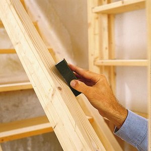 Приставні сходи з дерева своїми руками: види, креслення з розмірами, відео інструкція