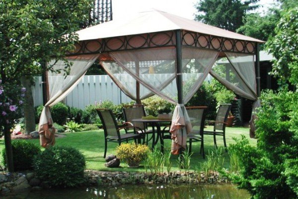 Будуємо намет для дачі своїми руками: покроковий майстер клас і відео