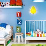 Дизайн дитячої кімнати для двох хлопчиків різного віку
