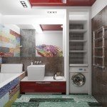 Фото дизайну ванної кімнати 7 кв. м.