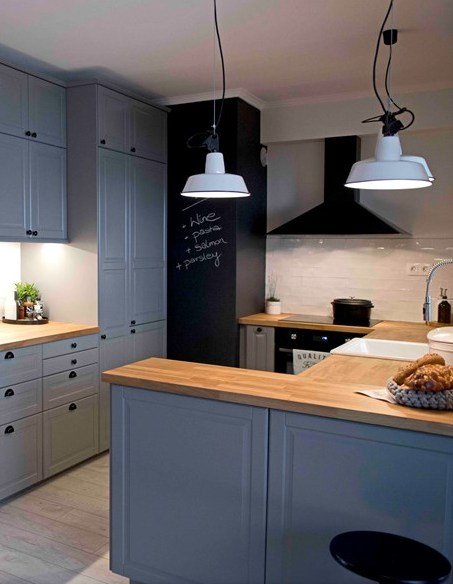 Виступ в кутку кухні